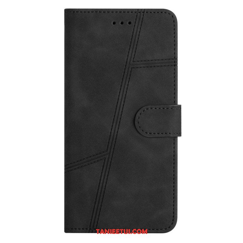 Etui Folio do Samsung Galaxy A53 5G z Łańcuch Linie Smyczy