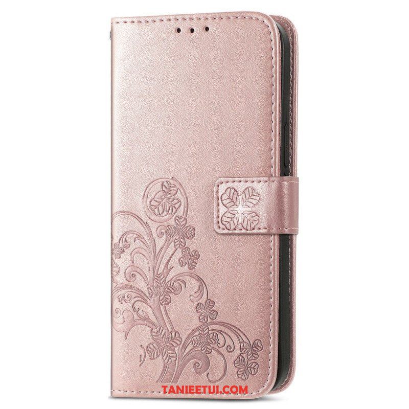 Etui Folio do Samsung Galaxy A54 5G Czterolistna Koniczyna