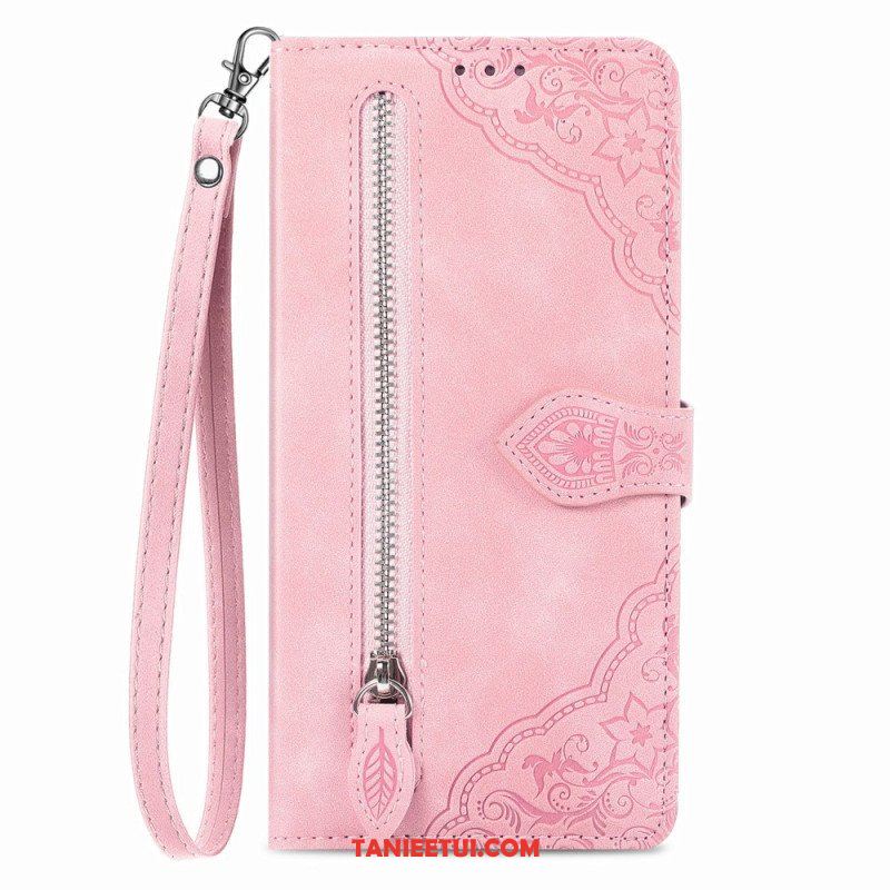 Etui Folio do Samsung Galaxy A54 5G Koronkowa Portmonetka