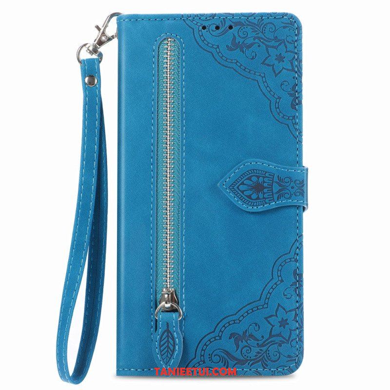 Etui Folio do Samsung Galaxy A54 5G Koronkowa Portmonetka