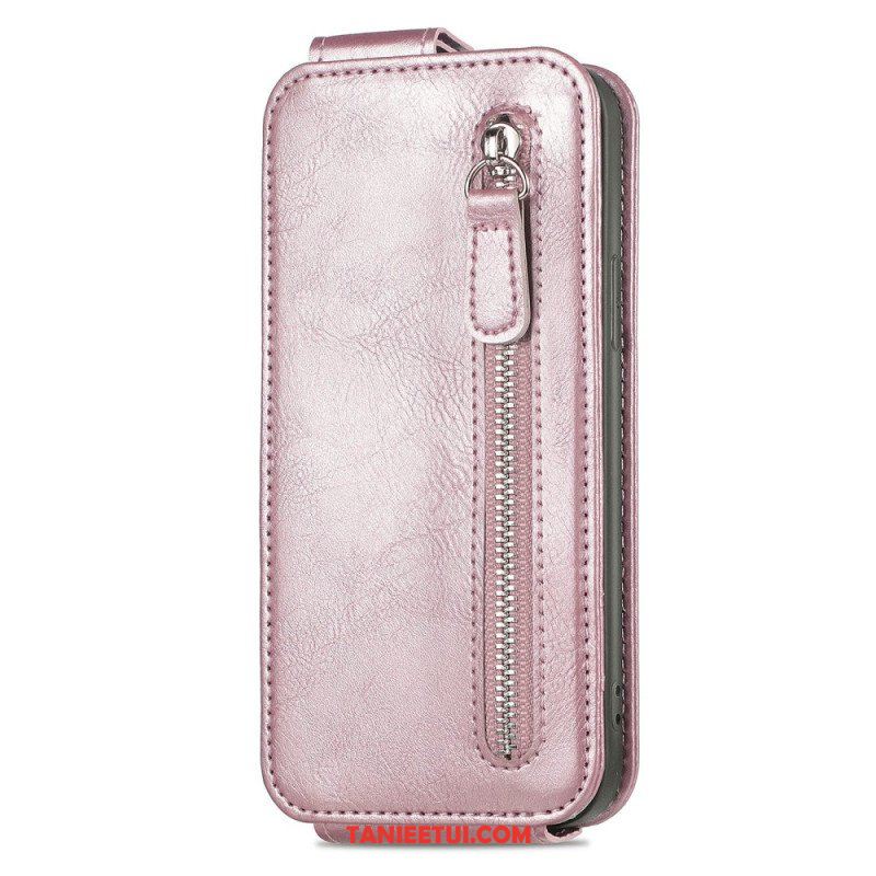 Etui Folio do Samsung Galaxy A54 5G Portfel Skórzany Futerał Pionowe Przerzucanie Z Portfelem