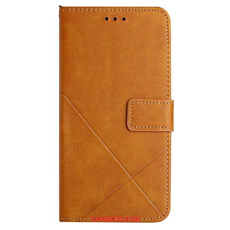 Etui Folio do Samsung Galaxy A54 5G Stylowe Skórzane Linie