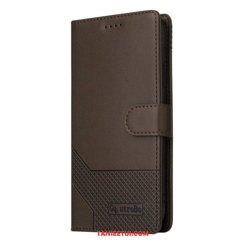 Etui Folio do Samsung Galaxy M12 / A12 Efekt Skóry Gq.utrobe