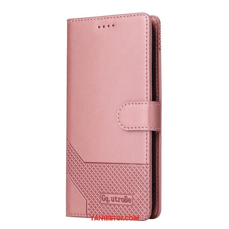 Etui Folio do Samsung Galaxy M12 / A12 Efekt Skóry Gq.utrobe