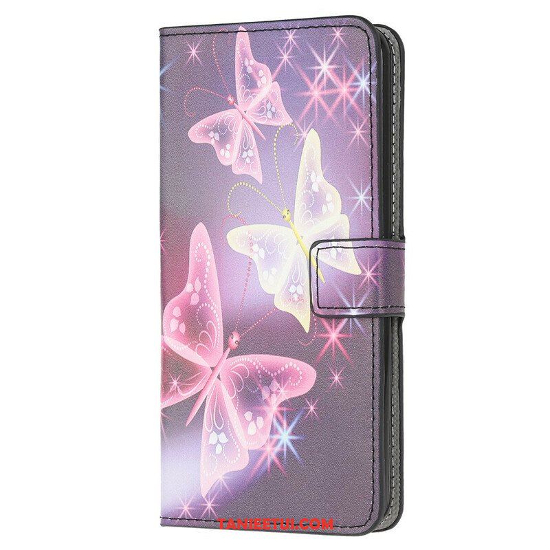 Etui Folio do Samsung Galaxy M12 / A12 Królewski Motyl