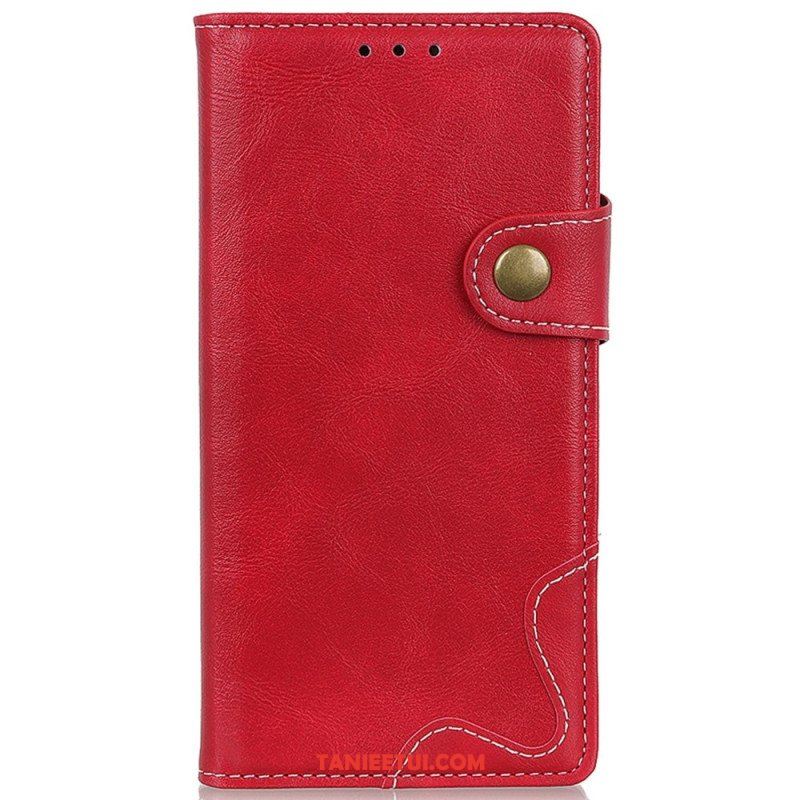 Etui Folio do Samsung Galaxy M13 Artystyczny Guzik