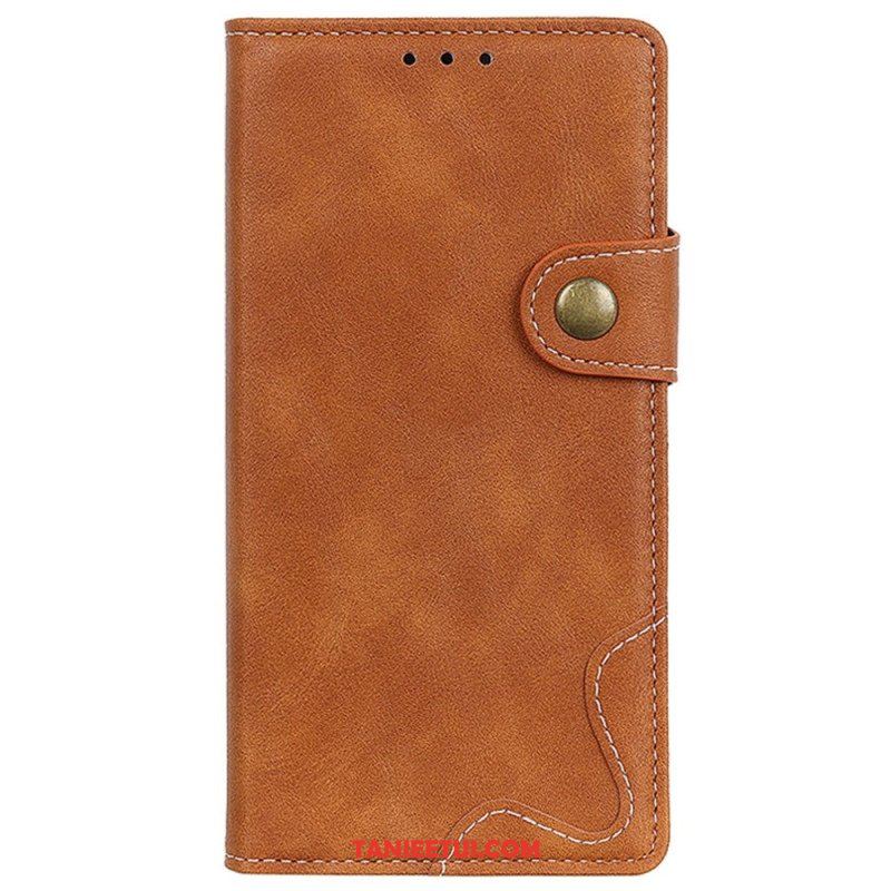 Etui Folio do Samsung Galaxy M13 Artystyczny Guzik