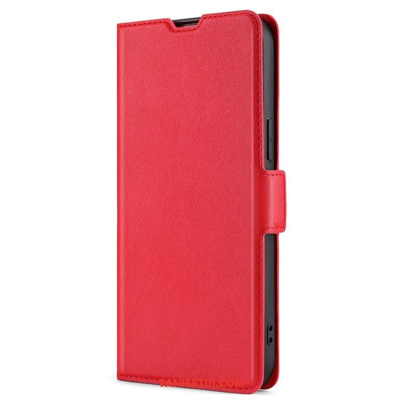 Etui Folio do Samsung Galaxy M13 Bardzo Cienka Sztuczna Skóra