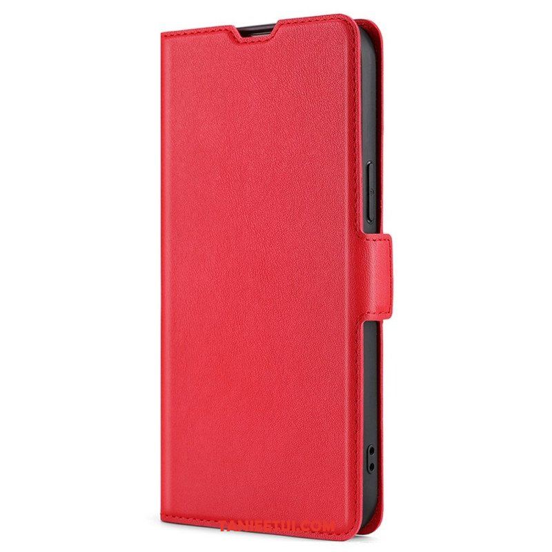 Etui Folio do Samsung Galaxy M13 Bardzo Cienka Sztuczna Skóra