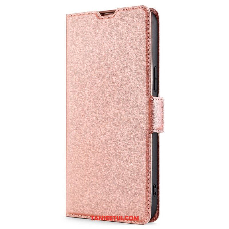 Etui Folio do Samsung Galaxy M13 Bardzo Cienka Sztuczna Skóra