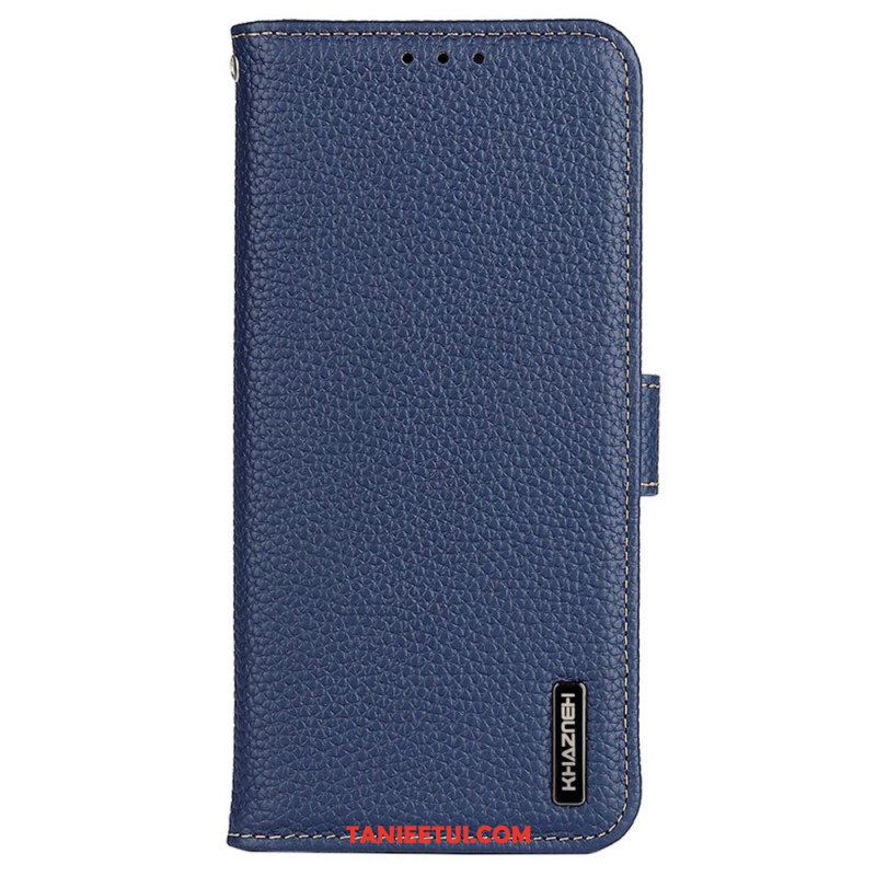 Etui Folio do Samsung Galaxy M13 Khazneh Skóra Liczi