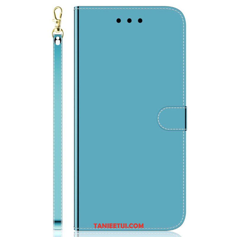 Etui Folio do Samsung Galaxy M13 Lustro I Smycz