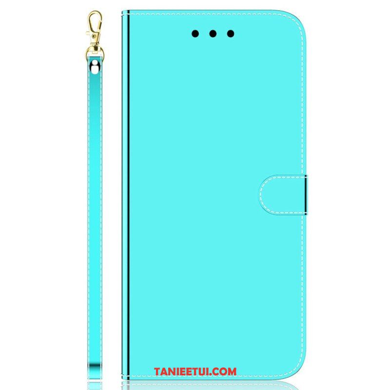 Etui Folio do Samsung Galaxy M13 Lustro I Smycz