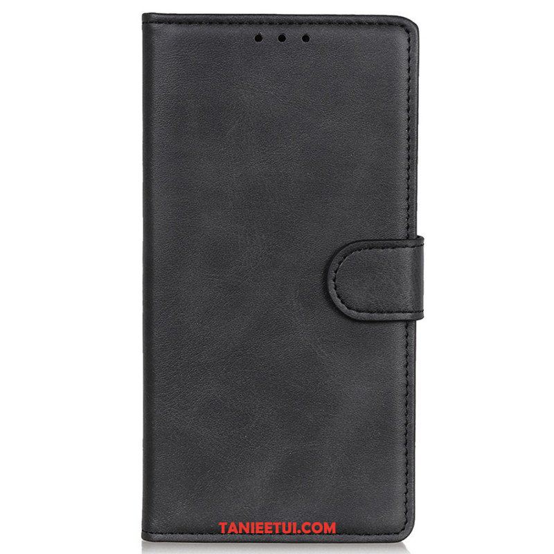 Etui Folio do Samsung Galaxy M13 Matowa Sztuczna Skóra