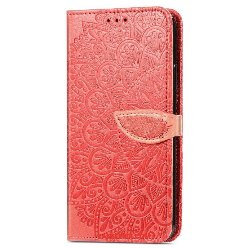 Etui Folio do Samsung Galaxy M13 Plemienne Liście