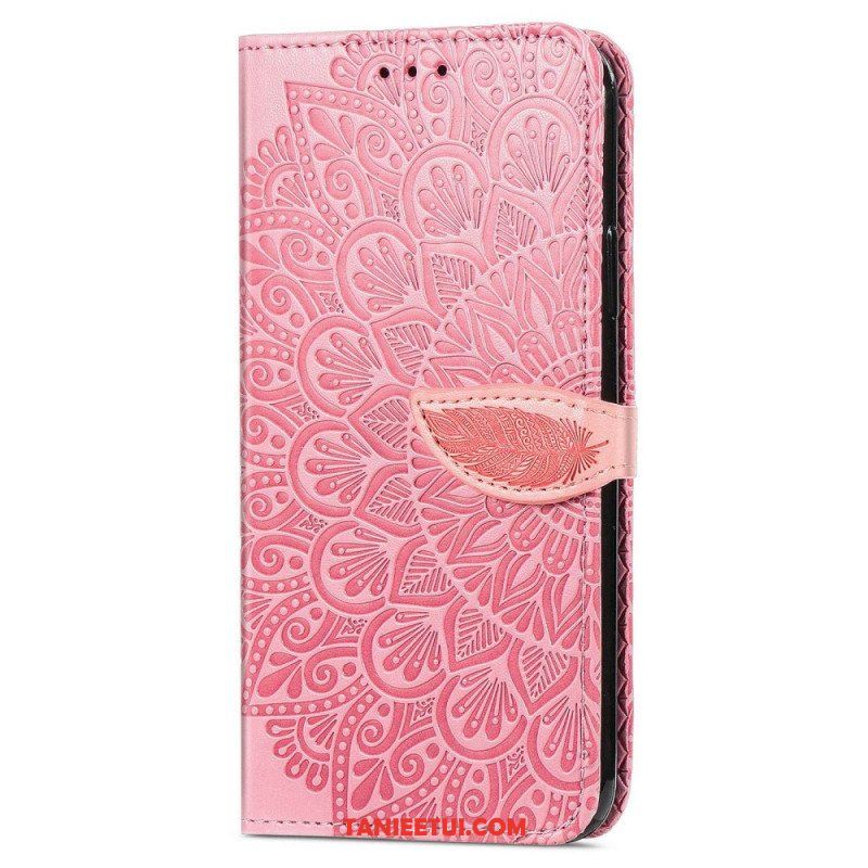 Etui Folio do Samsung Galaxy M13 Plemienne Liście