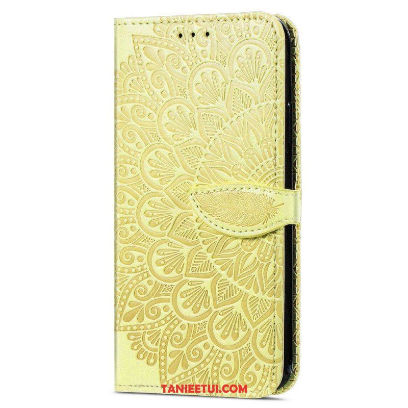 Etui Folio do Samsung Galaxy M13 Plemienne Liście