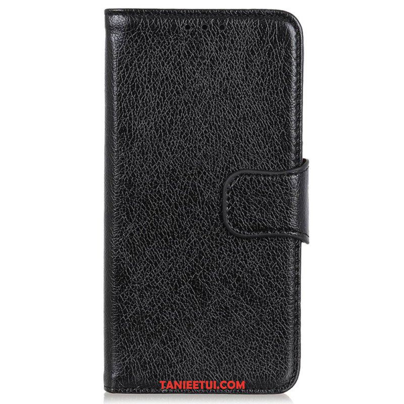 Etui Folio do Samsung Galaxy M13 Prawdziwa Skóra Nappa