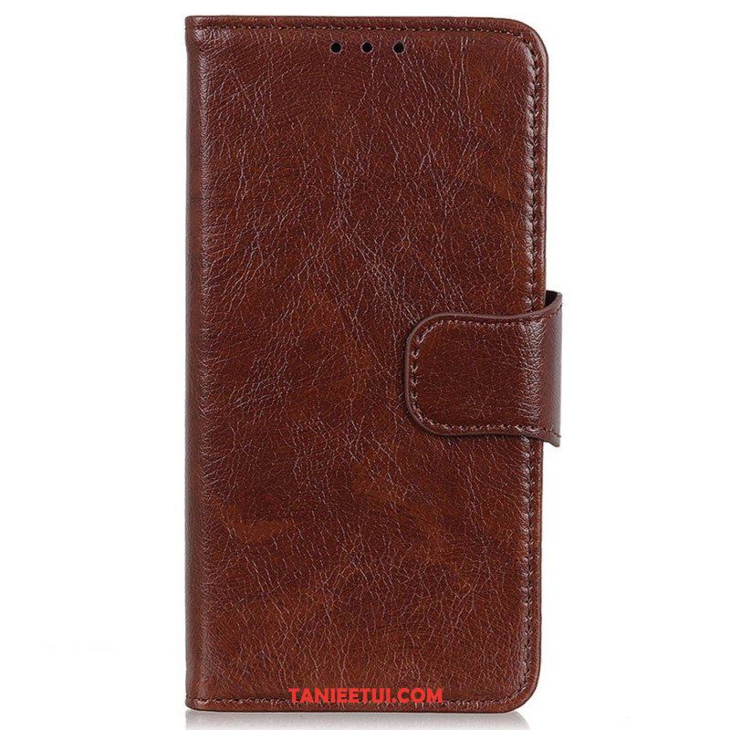 Etui Folio do Samsung Galaxy M13 Prawdziwa Skóra Nappa