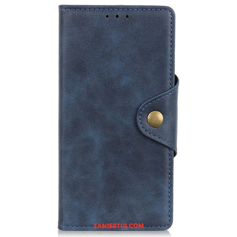 Etui Folio do Samsung Galaxy M13 Przycisk Zapięcia