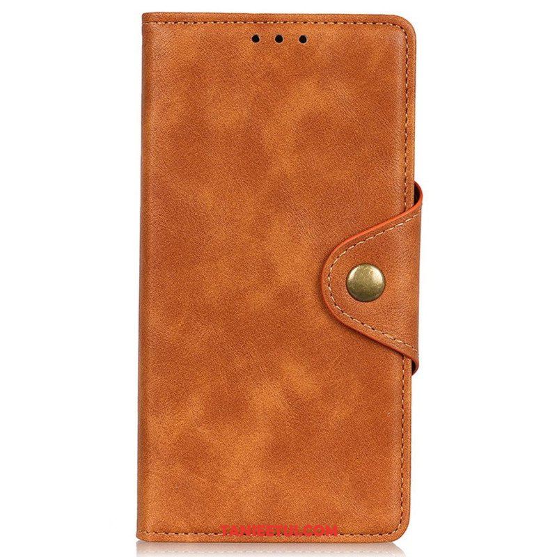 Etui Folio do Samsung Galaxy M13 Przycisk Zapięcia