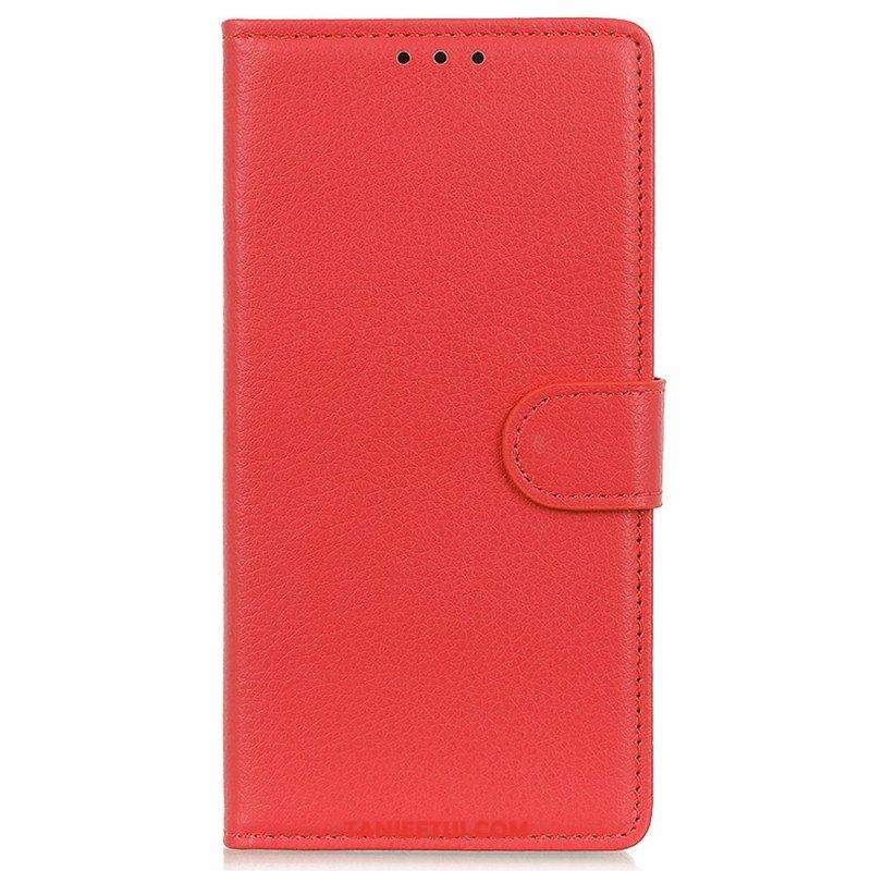 Etui Folio do Samsung Galaxy M13 Tradycyjna Sztuczna Skóra