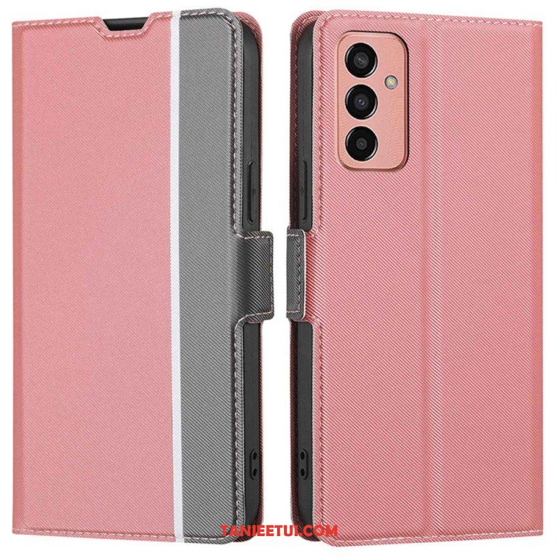 Etui Folio do Samsung Galaxy M13 Ultra Cienki Dwukolorowy