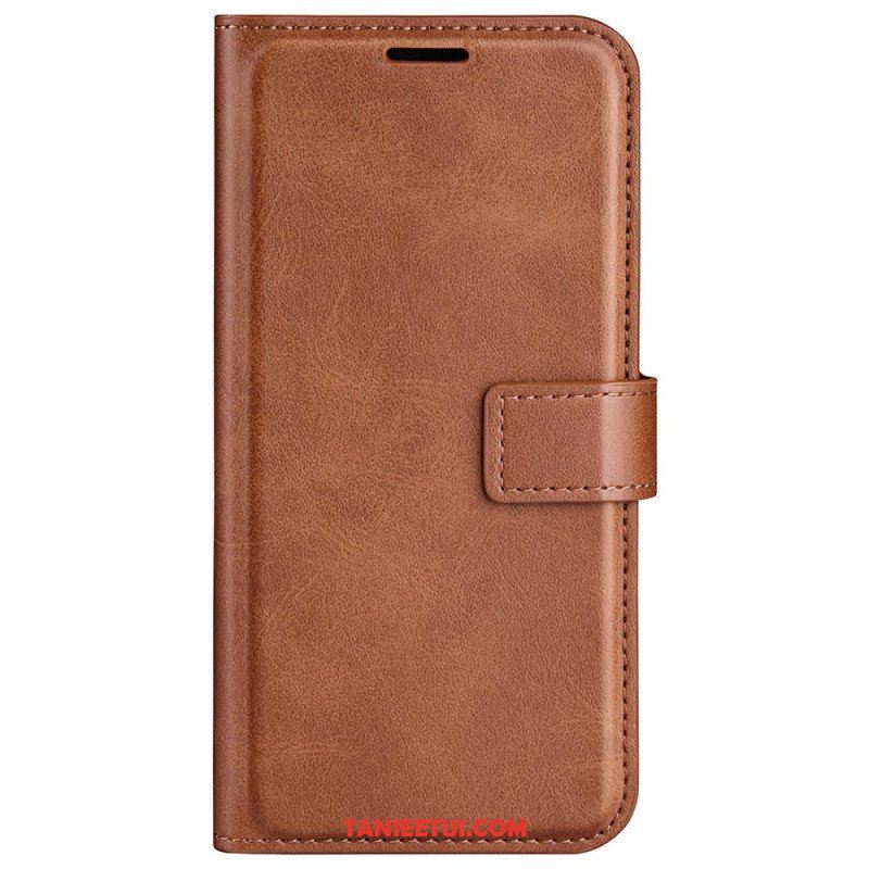 Etui Folio do Samsung Galaxy M13 Wąski Efekt Skóry