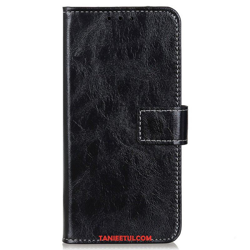 Etui Folio do Samsung Galaxy M23 5G Błyszcząca Sztuczna Skóra