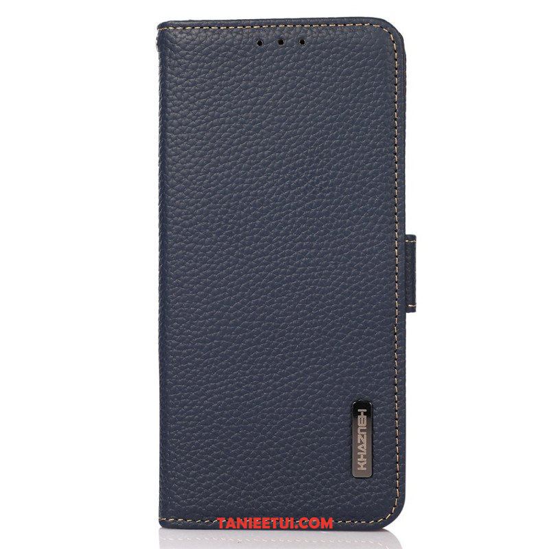 Etui Folio do Samsung Galaxy M23 5G Skóra Liczi Khazneh Rfid