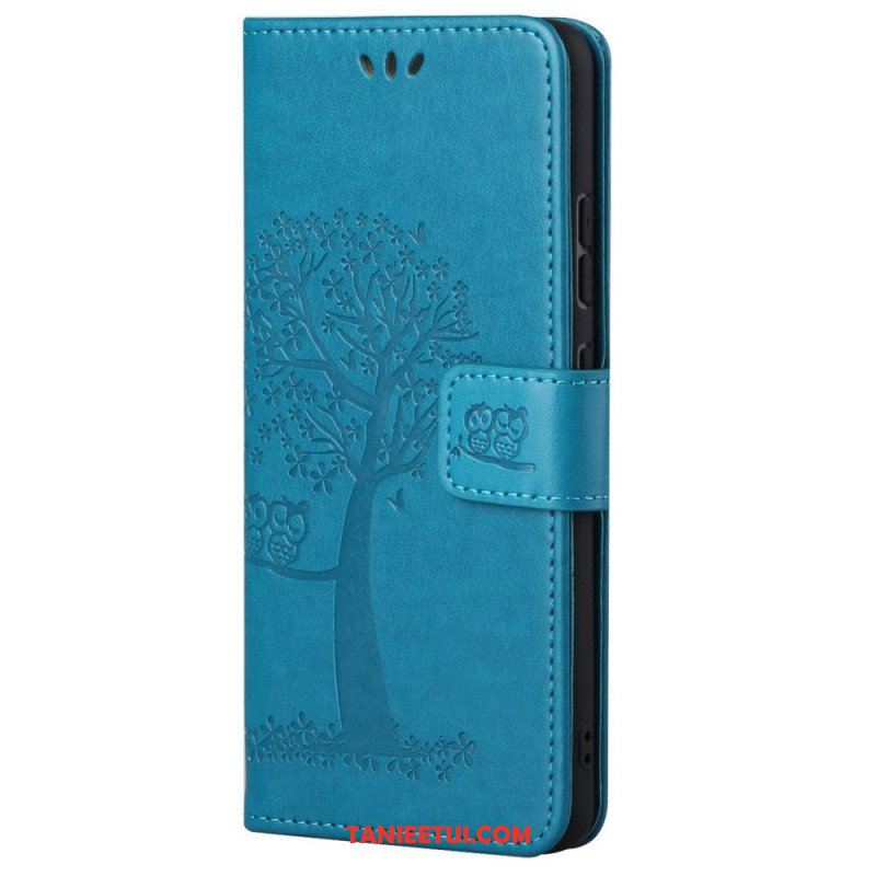 Etui Folio do Samsung Galaxy M23 5G Sowa Drzewo