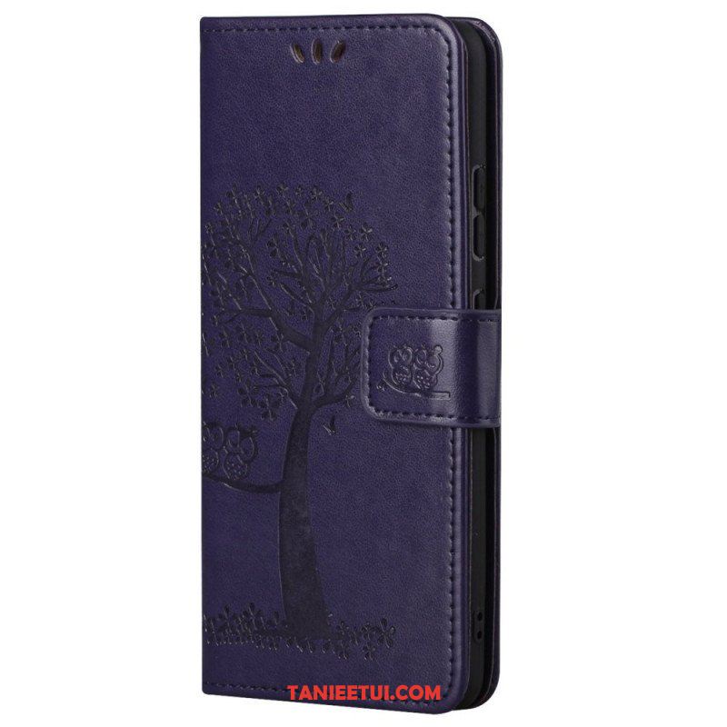 Etui Folio do Samsung Galaxy M23 5G Sowa Drzewo