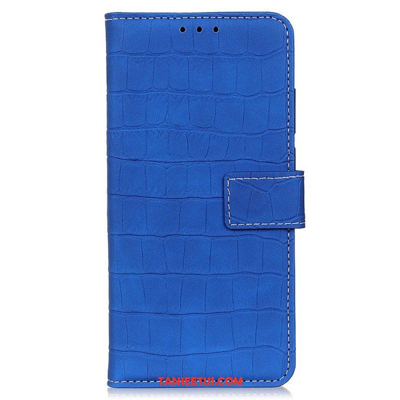 Etui Folio do Samsung Galaxy M23 5G Styl Skóry Krokodyla