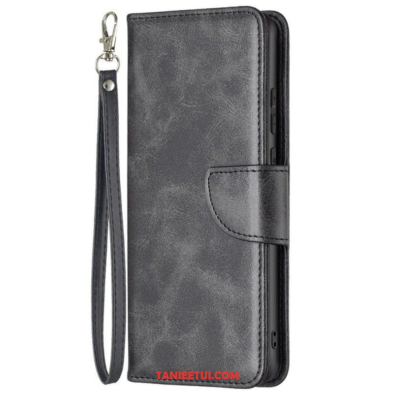 Etui Folio do Samsung Galaxy M23 5G Ukośne Zapięcie Z Paskiem