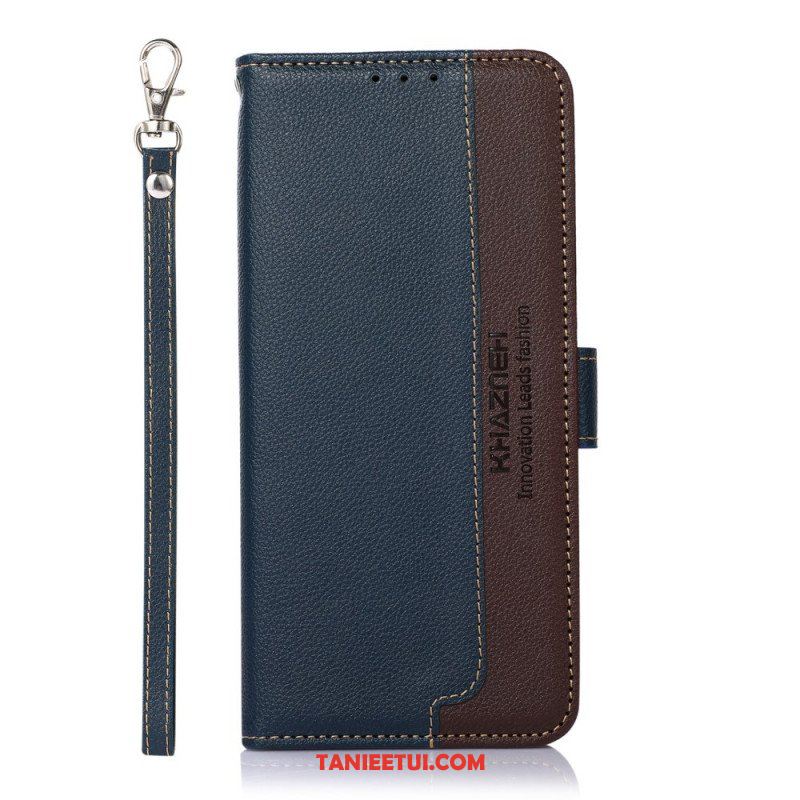 Etui Folio do Samsung Galaxy M32 Rfid Khazneh W Stylu Liczi