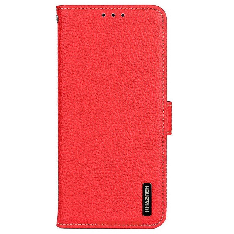 Etui Folio do Samsung Galaxy M33 5G Khazneh Skóra Liczi