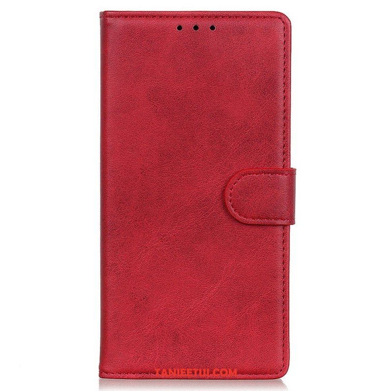 Etui Folio do Samsung Galaxy M33 5G Matowa Sztuczna Skóra