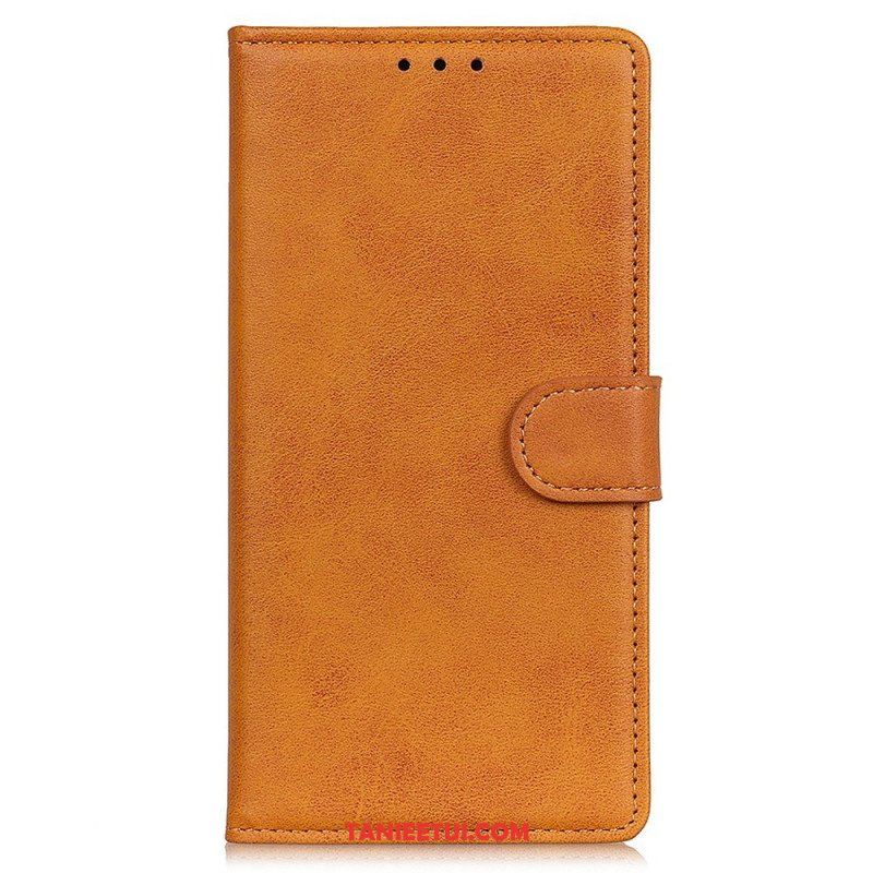 Etui Folio do Samsung Galaxy M33 5G Matowa Sztuczna Skóra