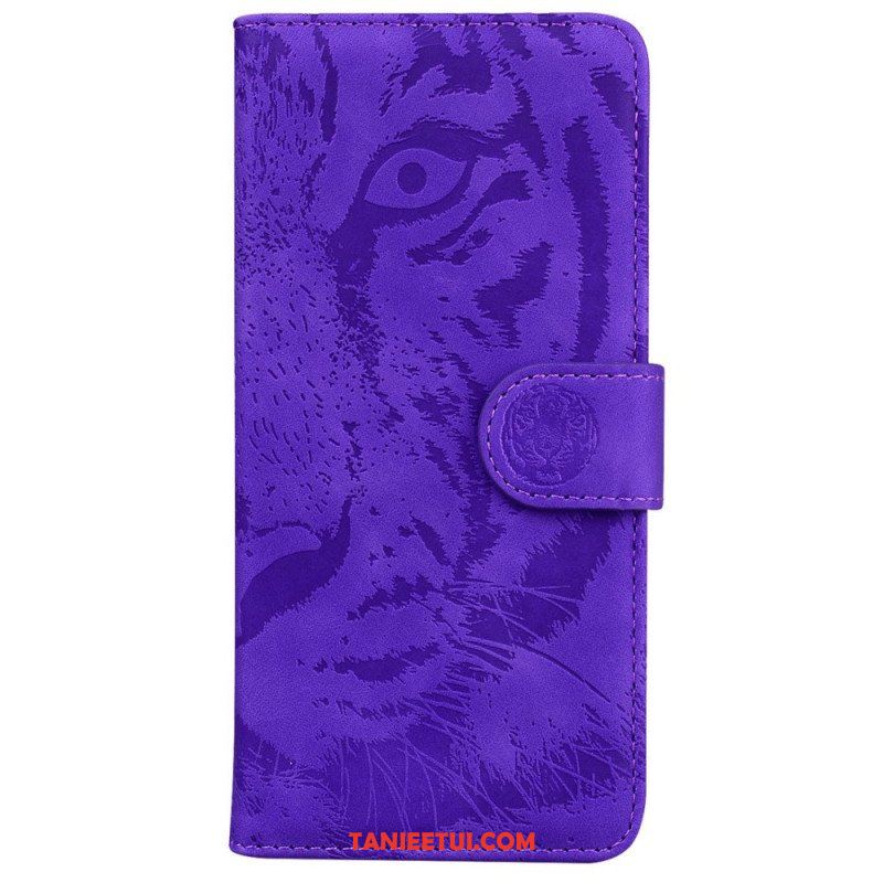 Etui Folio do Samsung Galaxy M33 5G Nadruk Tygrysa