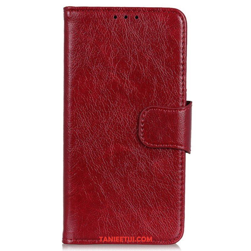 Etui Folio do Samsung Galaxy M33 5G Prawdziwa Skóra Nappa