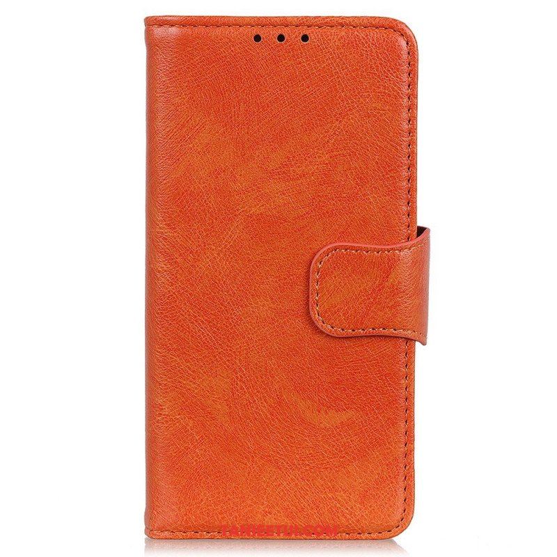 Etui Folio do Samsung Galaxy M33 5G Prawdziwa Skóra Nappa