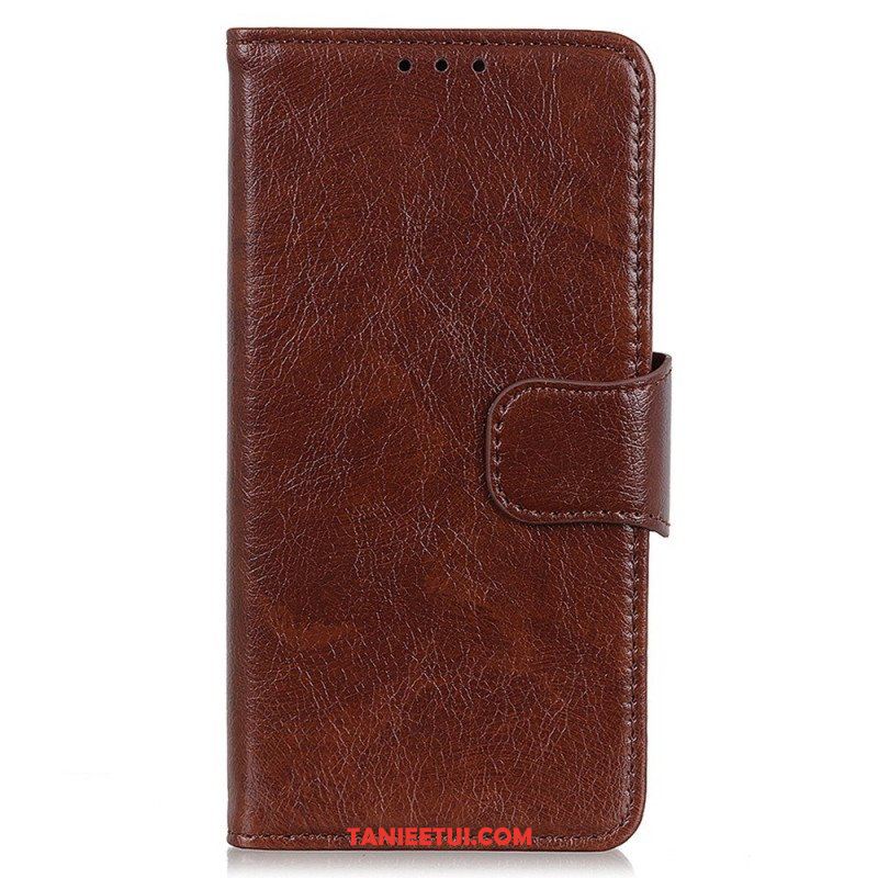 Etui Folio do Samsung Galaxy M33 5G Prawdziwa Skóra Nappa