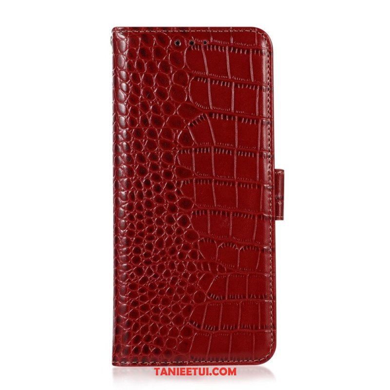 Etui Folio do Samsung Galaxy M33 5G Rfid W Stylu Krokodyla