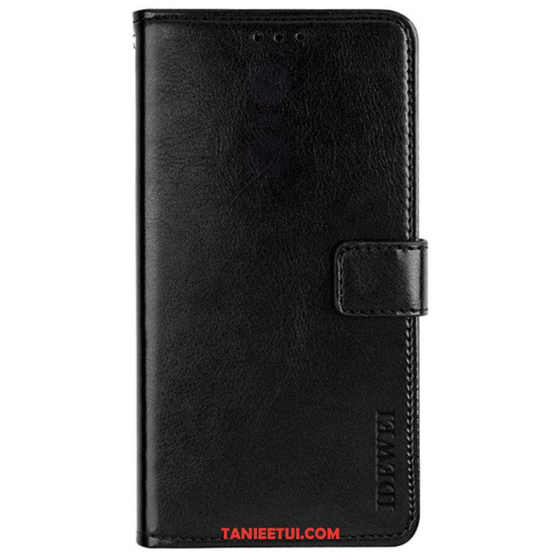 Etui Folio do Samsung Galaxy M52 5G Imitacja Skóry Idewei