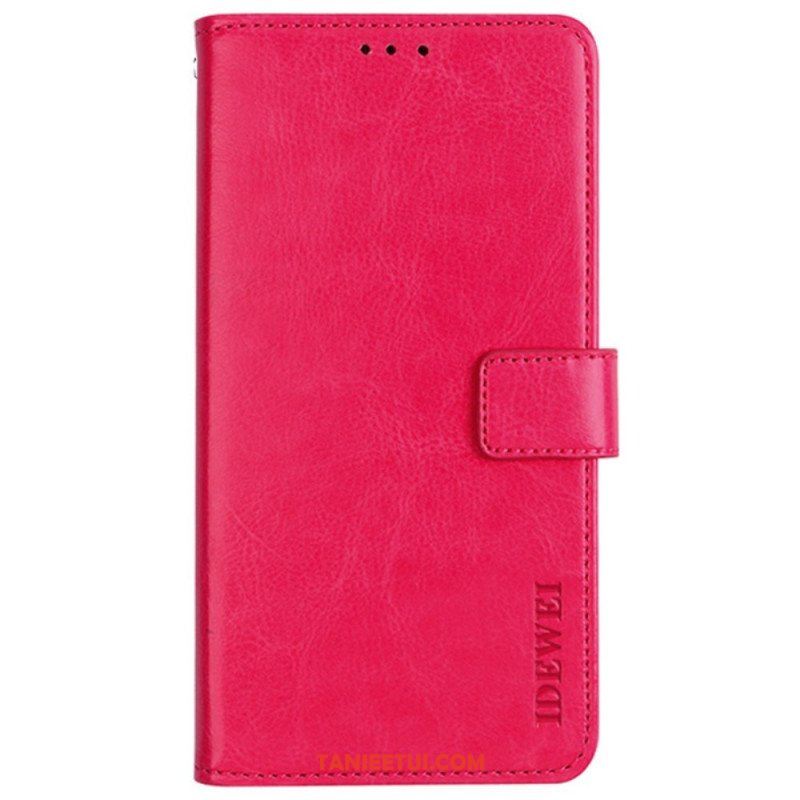 Etui Folio do Samsung Galaxy M52 5G Imitacja Skóry Idewei