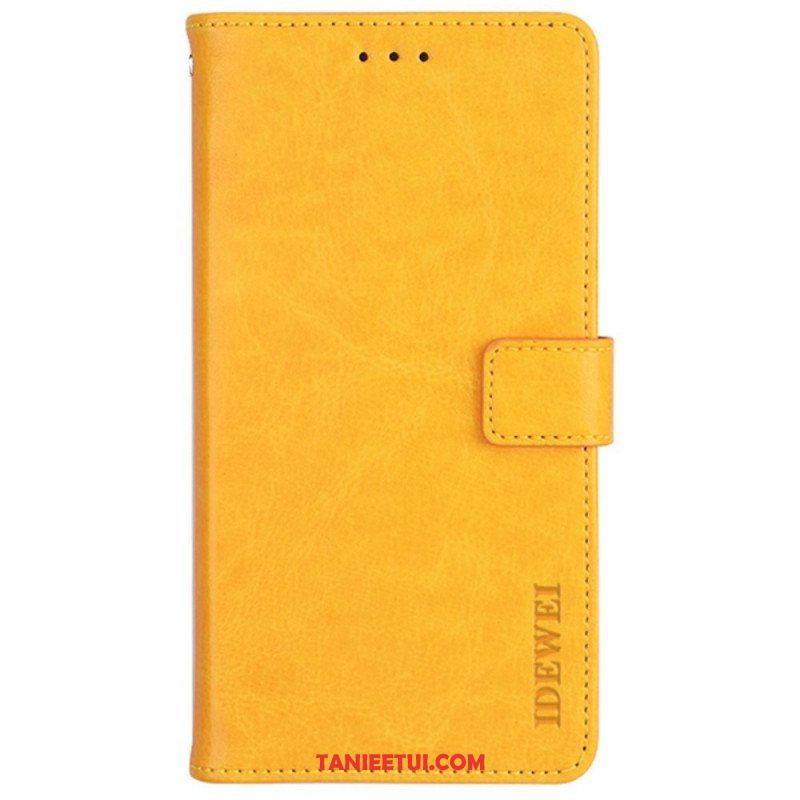 Etui Folio do Samsung Galaxy M52 5G Imitacja Skóry Idewei