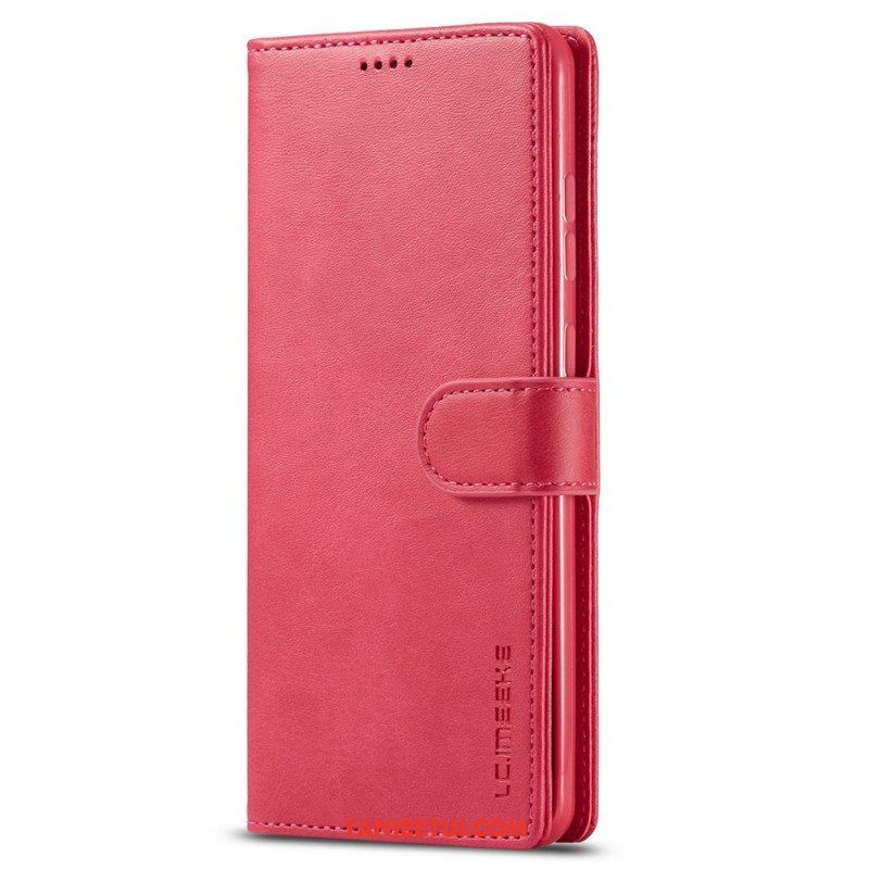 Etui Folio do Samsung Galaxy M52 5G Lc.imeeke Efekt Skóry