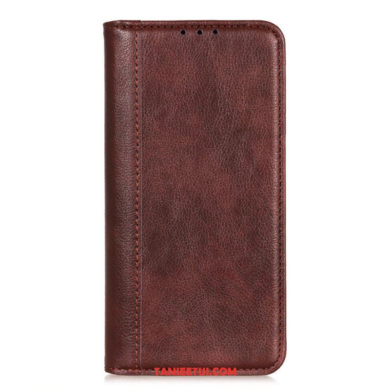 Etui Folio do Samsung Galaxy M52 5G Pleciona Skóra