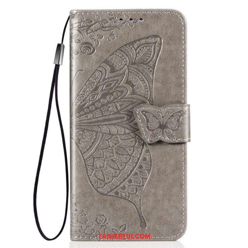 Etui Folio do Samsung Galaxy M53 5G Barokowy Motyl