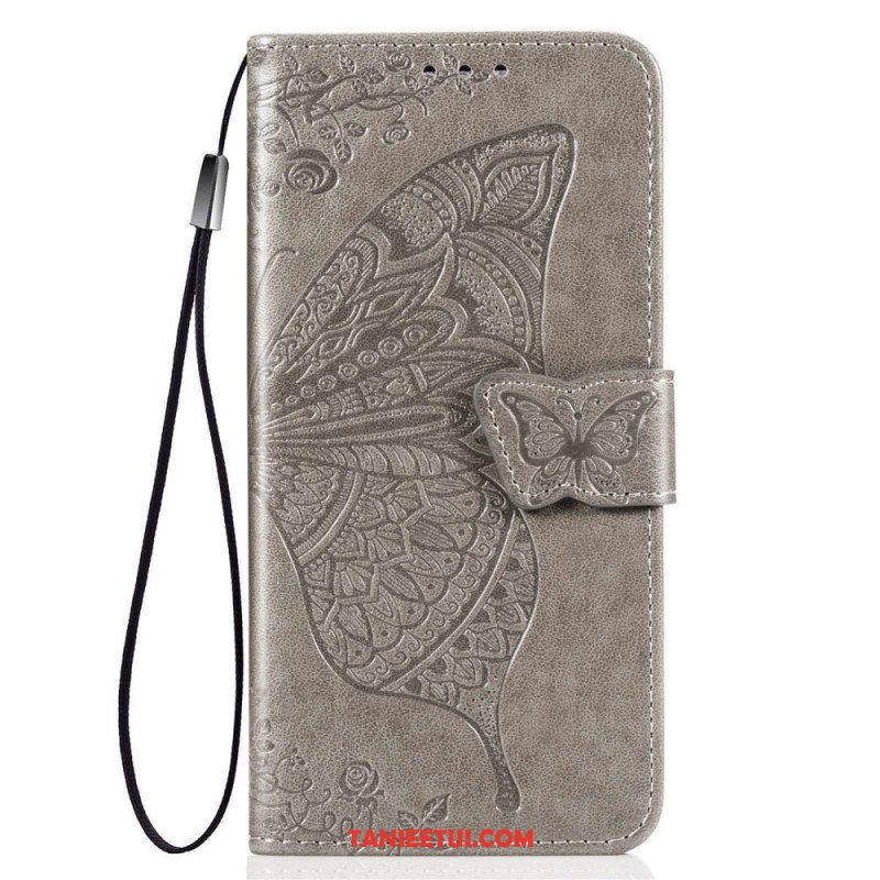 Etui Folio do Samsung Galaxy M53 5G Barokowy Motyl